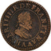 Coin, France, Henri IV, Double Tournois, 1600, Paris, EF(40-45), Copper