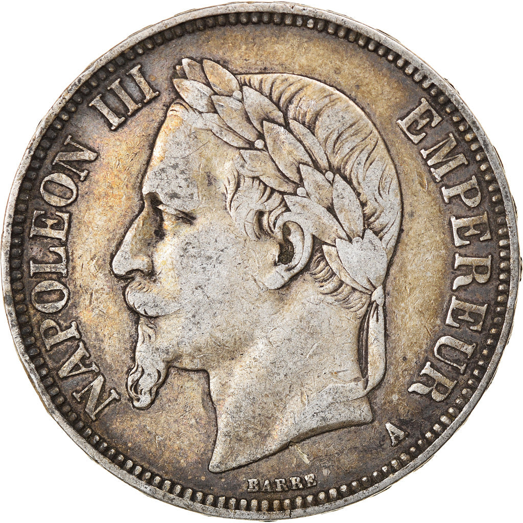 Münze, Frankreich, Napoleon III, Napoléon III, 5 Francs, 1869, Paris, SS