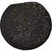 Coin, France, Louis XIII, Double Tournois, 1638, Tours, EF(40-45), Copper