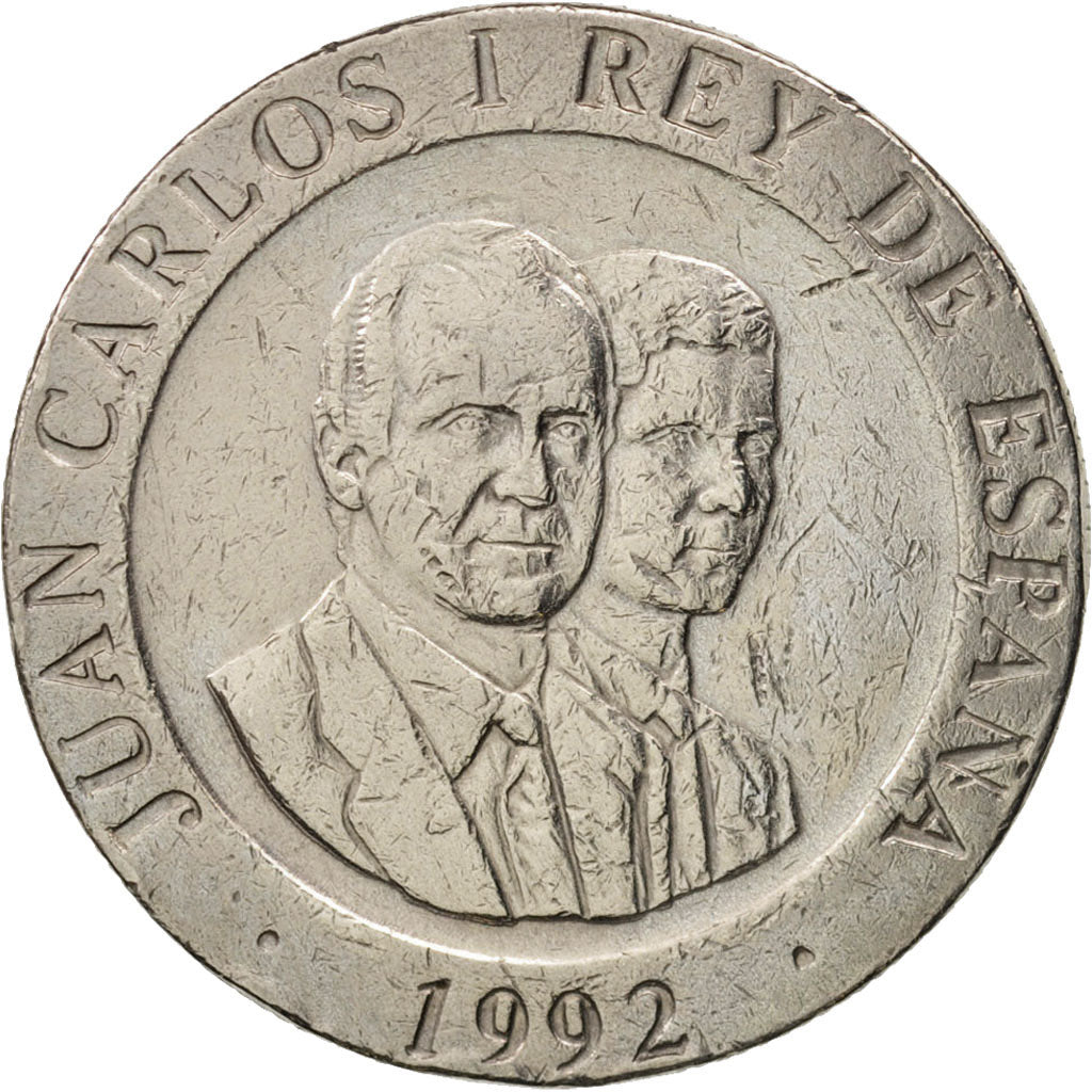 Monnaie, Espagne, Juan Carlos I, 200 Pesetas, 1992, TTB, Copper-nickel, KM:910