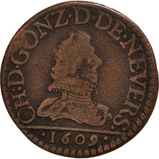 Moneta, TERYTORIA FRANCUSKIE, NEVERS & RETHEL, Charles de Gonzague, Double