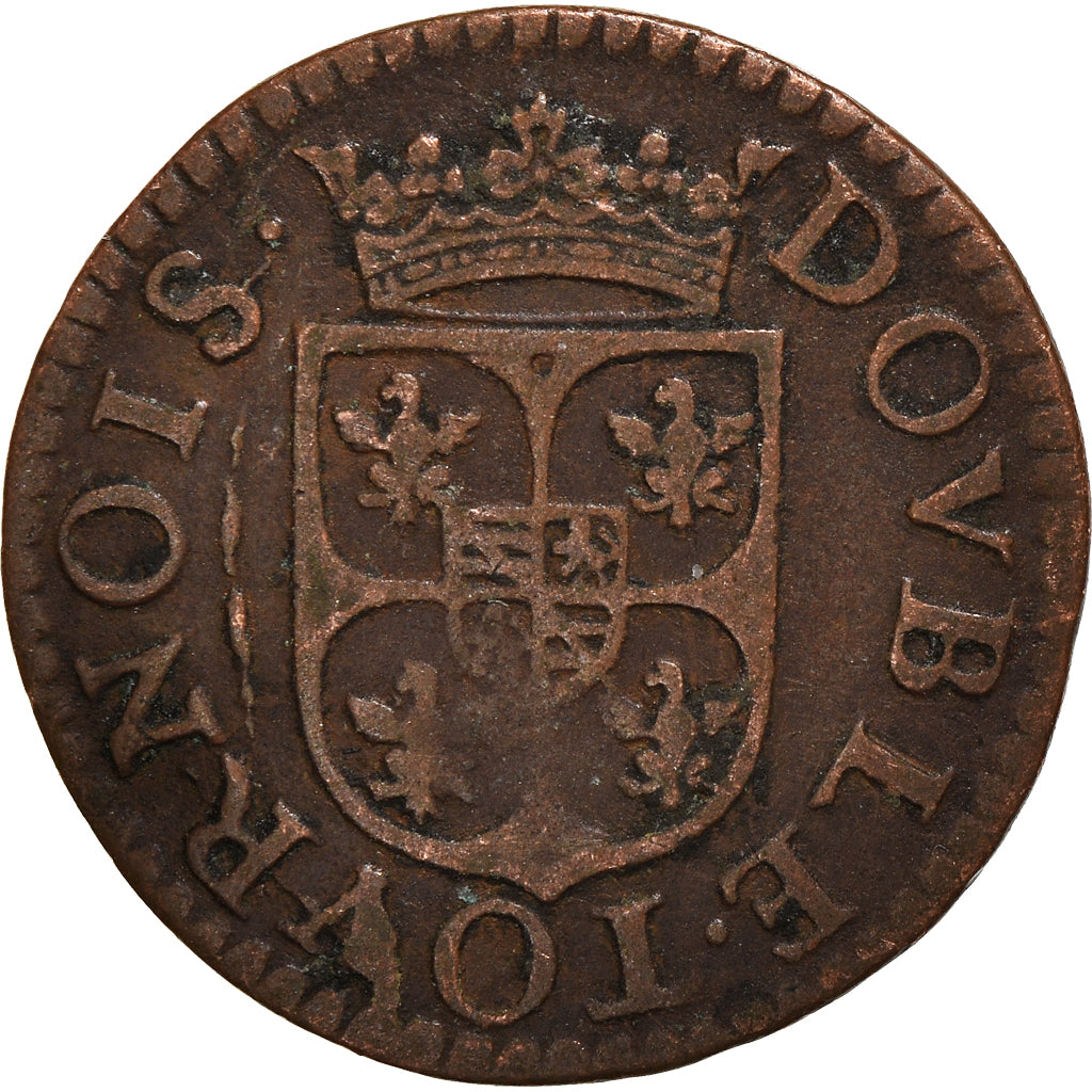 Moneta, TERYTORIA FRANCUSKIE, NEVERS & RETHEL, Charles de Gonzague, Double