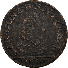 Coin, FRENCH STATES, NEVERS & RETHEL, Charles de Gonzague, 2 Liard, 1610