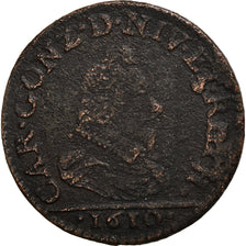 Moneta, STATI FRANCESI, NEVERS & RETHEL, Charles de Gonzague, 2 Liard, 1610