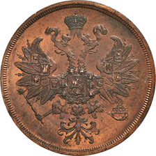 Moneta, Russia, Alexander II, 2 Kopeks, 1863, Ekaterinbourg, SPL-, Rame, KM:4a.2