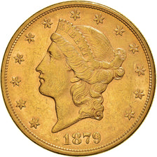 Münze, Vereinigte Staaten, Liberty Head, $20, Double Eagle, 1879, U.S. Mint