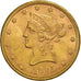 Coin, United States, Coronet Head, $10, Eagle, 1895, U.S. Mint, Philadelphia