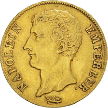 Moneda, Francia, Napoléon I, 20 Francs, An 12, Paris, MBC, Oro, KM:661
