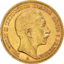 Moneda, Estados alemanes, PRUSSIA, Wilhelm II, 20 Mark, 1906, Berlin, EBC, Oro