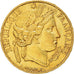 Moneda, Francia, Cérès, 20 Francs, 1849, Paris, MBC+, Oro, KM:762