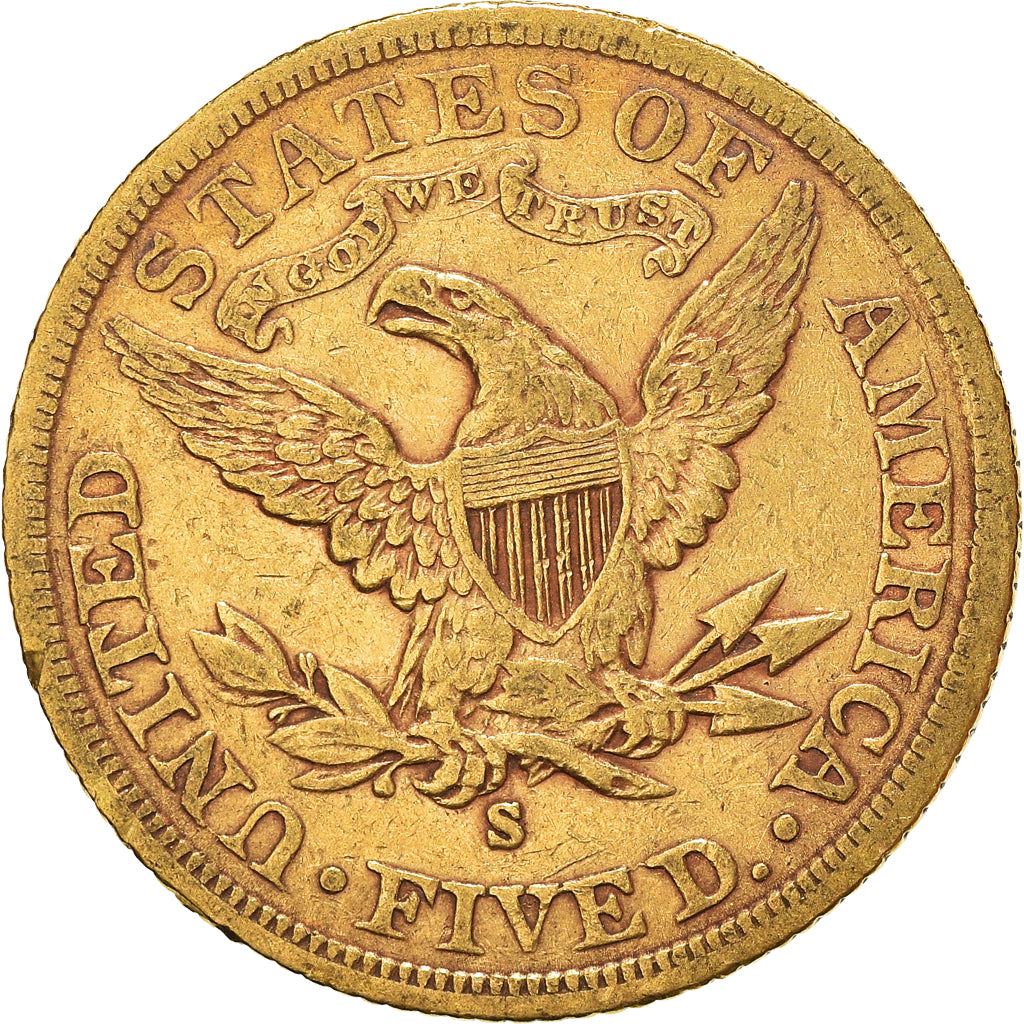 Münze, Vereinigte Staaten, Coronet Head, $5, Half Eagle, 1902, U.S. Mint, San