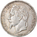 Coin, France, Napoléon III, 5 Francs, 1867, Strasbourg, EF(40-45), Silver