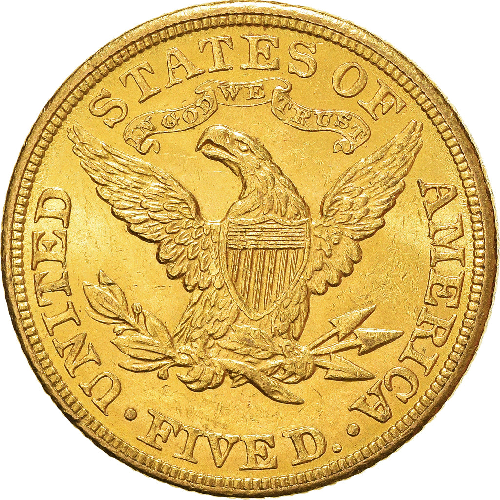 Münze, Vereinigte Staaten, Coronet Head, $5, Half Eagle, 1906, U.S. Mint