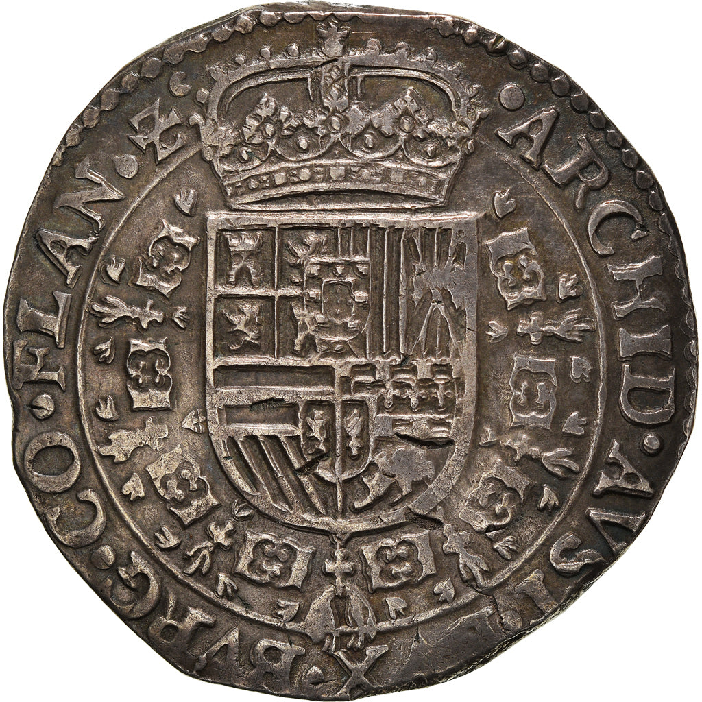Coin, Spanish Netherlands, Flanders, Philip IV, Patagon, 1652, Bruges