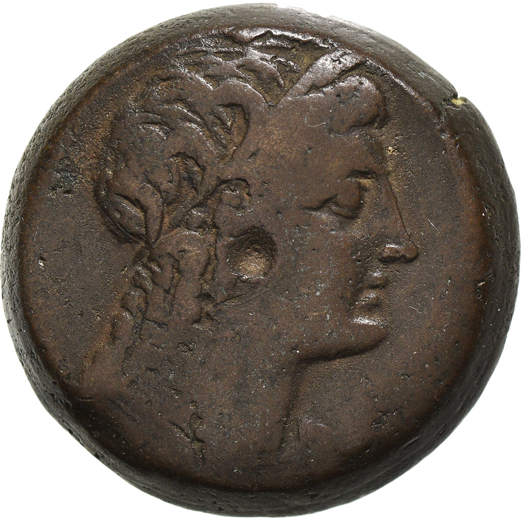 Coin, Egypt, Ptolemy VI, Bronze Æ, 180-170 BC, Alexandria, VF(30-35), Bronze