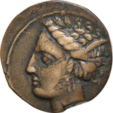Münze, Carthage, Zeugitane, Bronze Æ, 400-350 BC, Carthage, SS+, Bronze