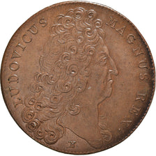 Francja, Token, Królewskie, Ludwik XIV, États de Lille, 1713, AU(55-58)