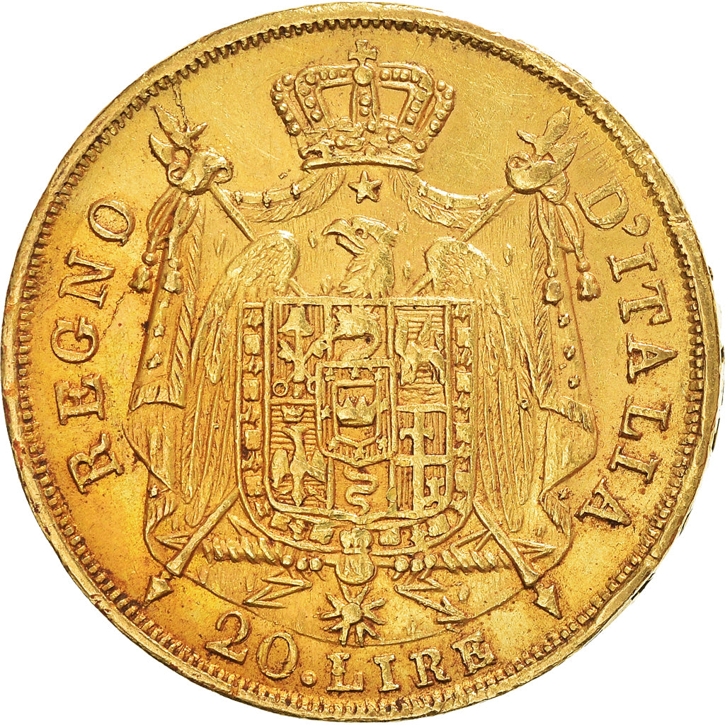 Coin, ITALIAN STATES, KINGDOM OF NAPOLEON, Napoleon I, 20 Lire, 1812, Milan