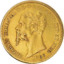 Coin, ITALIAN STATES, SARDINIA, Vittorio Emanuele II, 20 Lire, 1856, Genoa