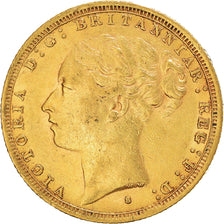 Moeda, Austrália, Victoria, Sovereign, 1887, Sydney, AU(50-53), Dourado, KM:7