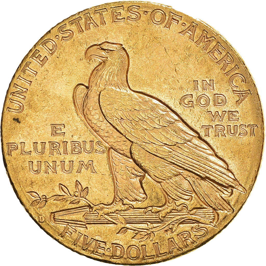 Münze, Vereinigte Staaten, Indian Head, $5, Half Eagle, 1909, U.S. Mint