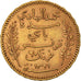 Coin, Tunisia, Muhammad al-Hadi Bey, 20 Francs, 1903, Paris, AU(50-53), Gold