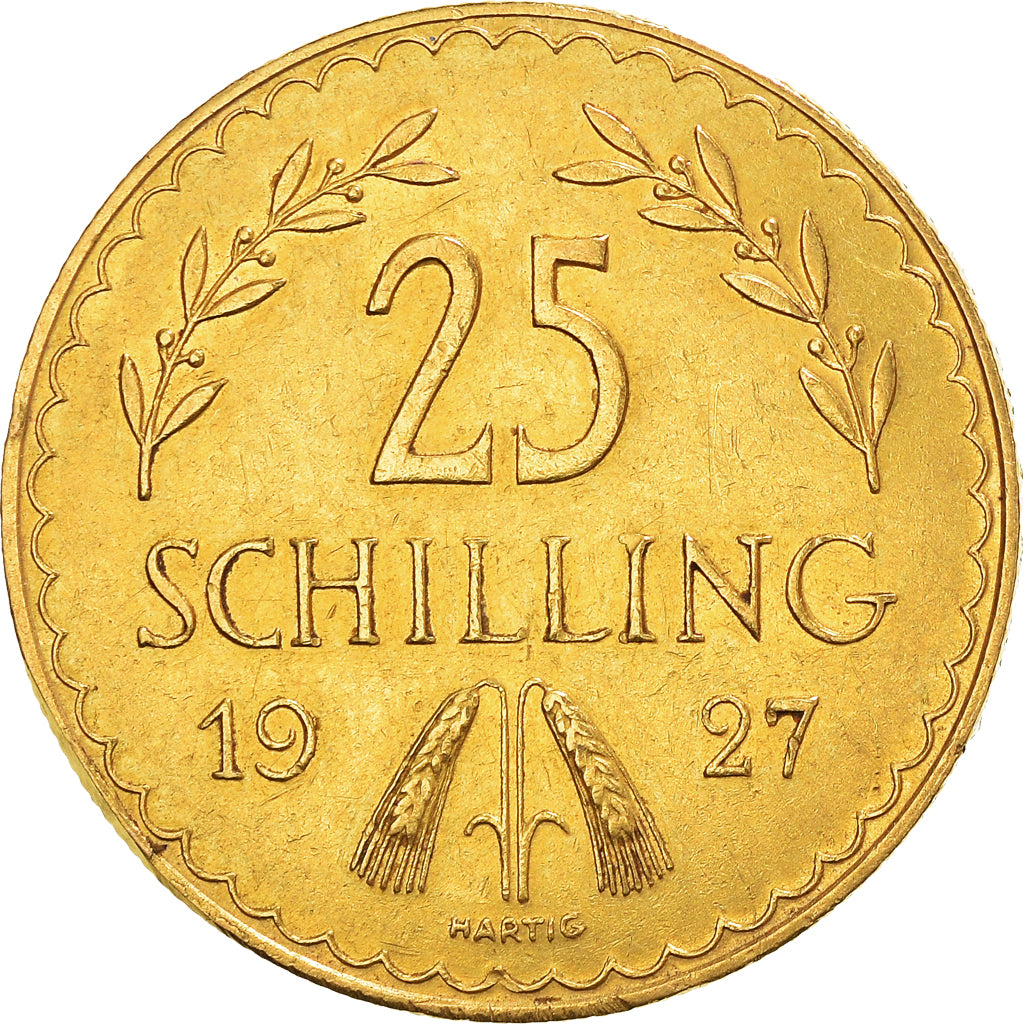 Münze, Österreich, 25 Schilling, 1927, VZ+, Gold, KM:2841