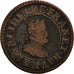 Monnaie, France, Henri IV, Double Tournois, 1599, Paris, TTB, Cuivre, CGKL:222