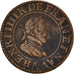 Münze, Frankreich, Henri IV, Double Tournois, 1603, Paris, S, Kupfer