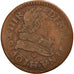 Münze, Frankreich, Louis XIII, Double tournois, buste juvénile au col fraisé