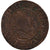 Moneda, Francia, Louis XIII, Double Tournois, 1631, Lyon, BC+, Cobre, CGKL:354