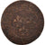 Moneda, Francia, Louis XIII, Double Tournois, 1631, Lyon, BC+, Cobre, CGKL:354