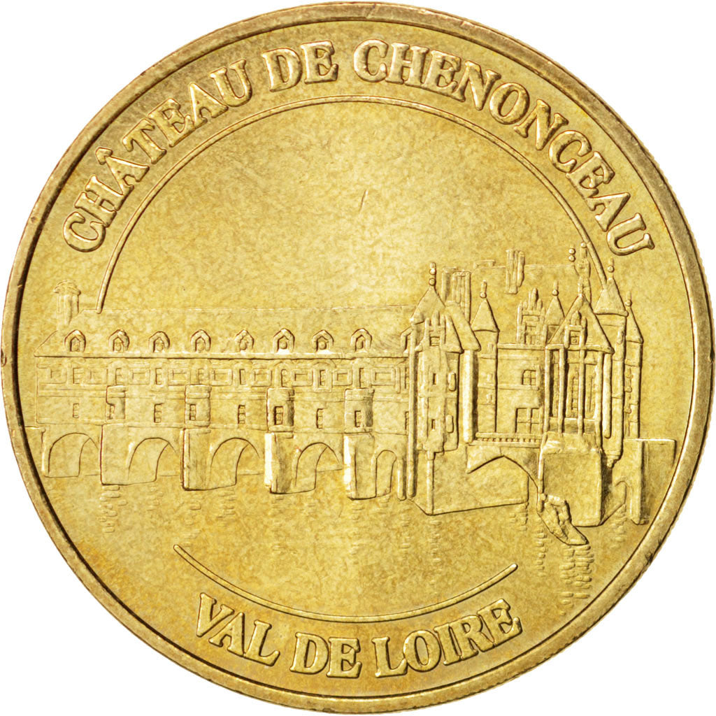 France, Token, Touristic token, Château de Chenonceau, Arts & Culture, 2004
