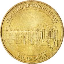 Francia, Token, Jetón turístico, Château de Chenonceau, Arts & Culture, 2004
