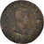Moneda, Francia, Louis XIII, Double Tournois, 1613, Paris, BC+, Cobre