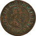 Moneta, Francia, Henri III, Double Tournois, Paris, MB+, Rame, Sombart:4072