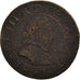 Moneta, Francia, Henri III, Double Tournois, 1584, Paris, MB+, Rame, CGKL:84