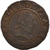 Monnaie, Régions françaises, Henri III, Double Tournois, 1588, Paris, TB