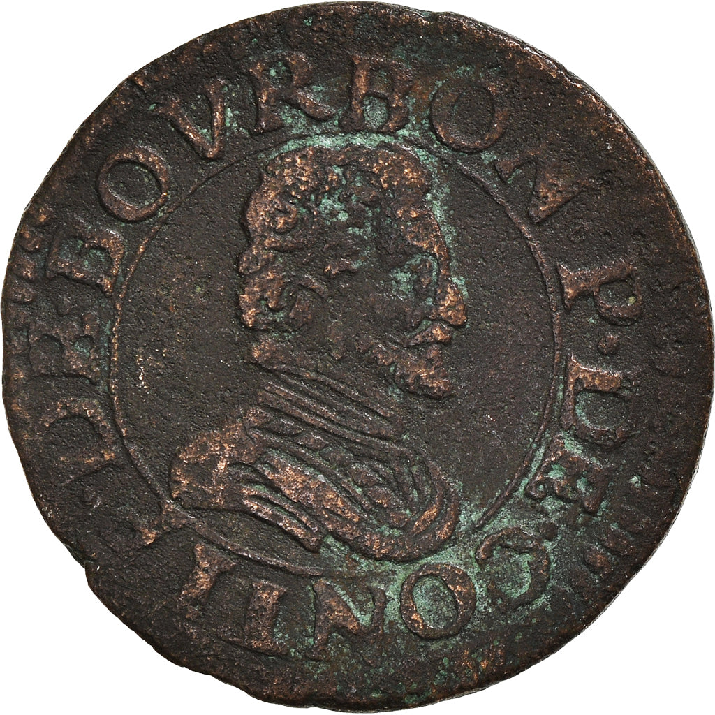 Monnaie, France, CHÂTEAU-REGNAULT, François de Bourbon-Conti, Double Tournois