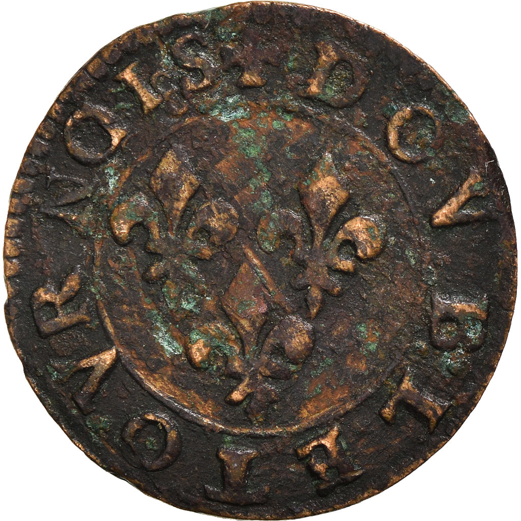 Monnaie, France, CHÂTEAU-REGNAULT, François de Bourbon-Conti, Double Tournois