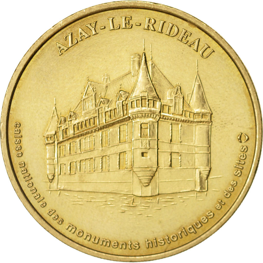 France, Jeton Touristique, Château - Azay-le-Rideau, 2004, Monnaie de Paris