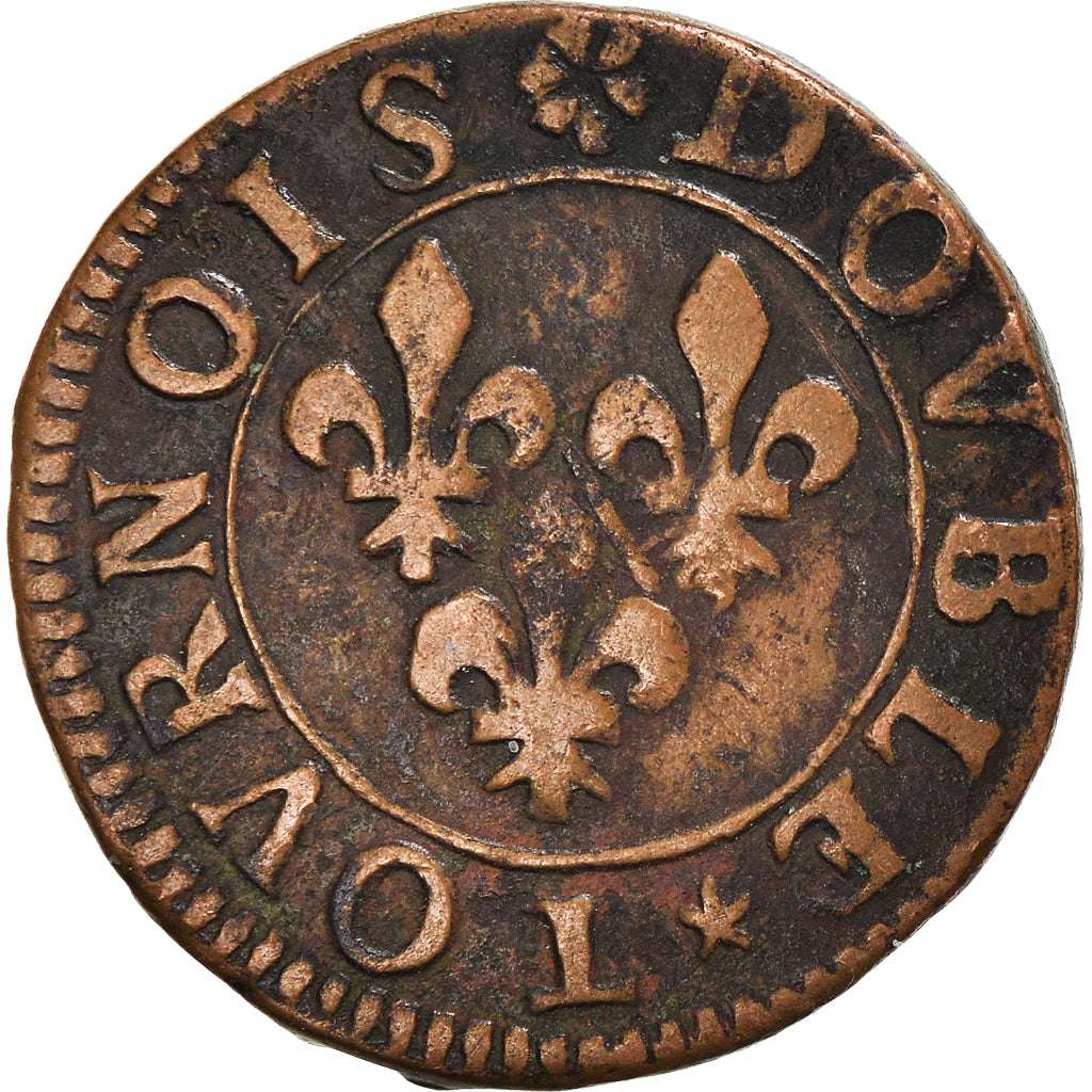 Coin, France, CHÂTEAU-REGNAULT, François de Bourbon-Conti, Double Tournois