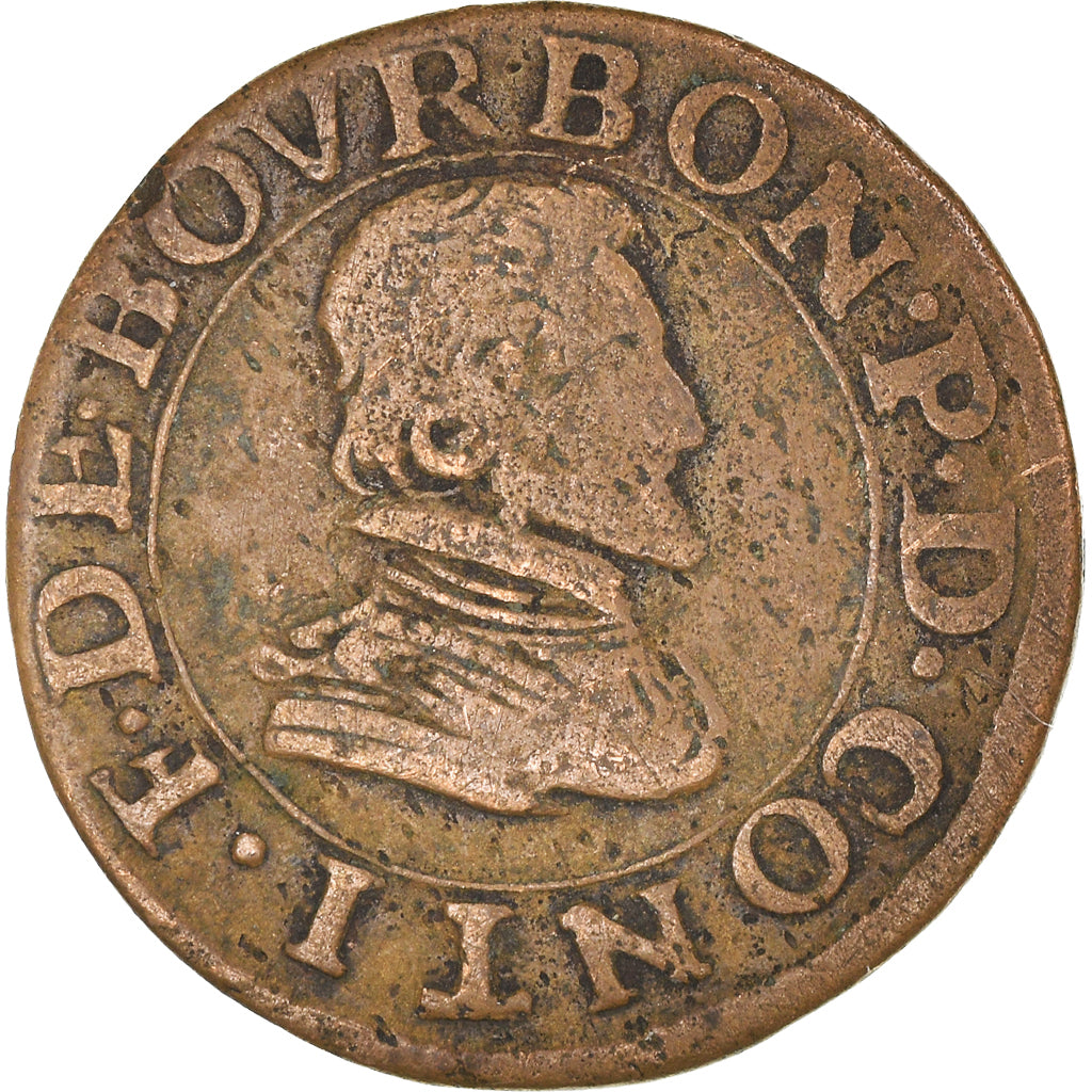 Coin, France, François de Bourbon-Conti, Double Tournois, Château-Regnault