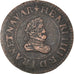 Münze, Frankreich, Henri IV, Denier Tournois, 1608, Lyon, SS, Kupfer