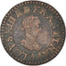 Monnaie, France, Louis XIII, Denier tournois, buste enfantin « petite