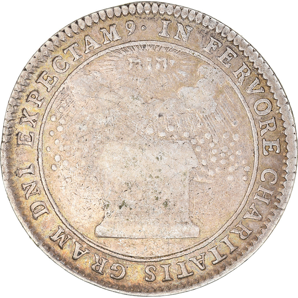 France, Token, Louis de Gonzague et Henriette de Clèves, 1651, VF(20-25)