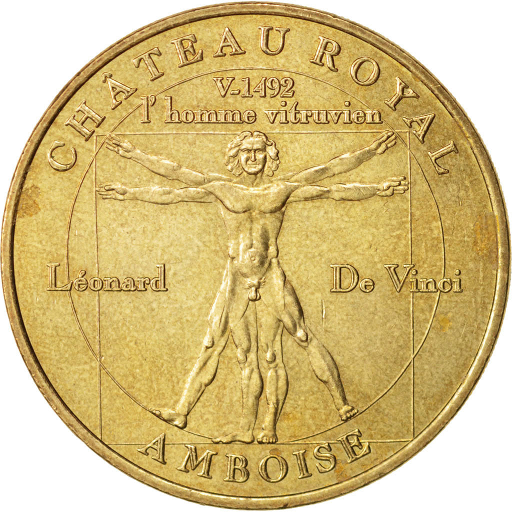 France, Token, Touristic token, Château d'Amboise, Arts & Culture, 2003