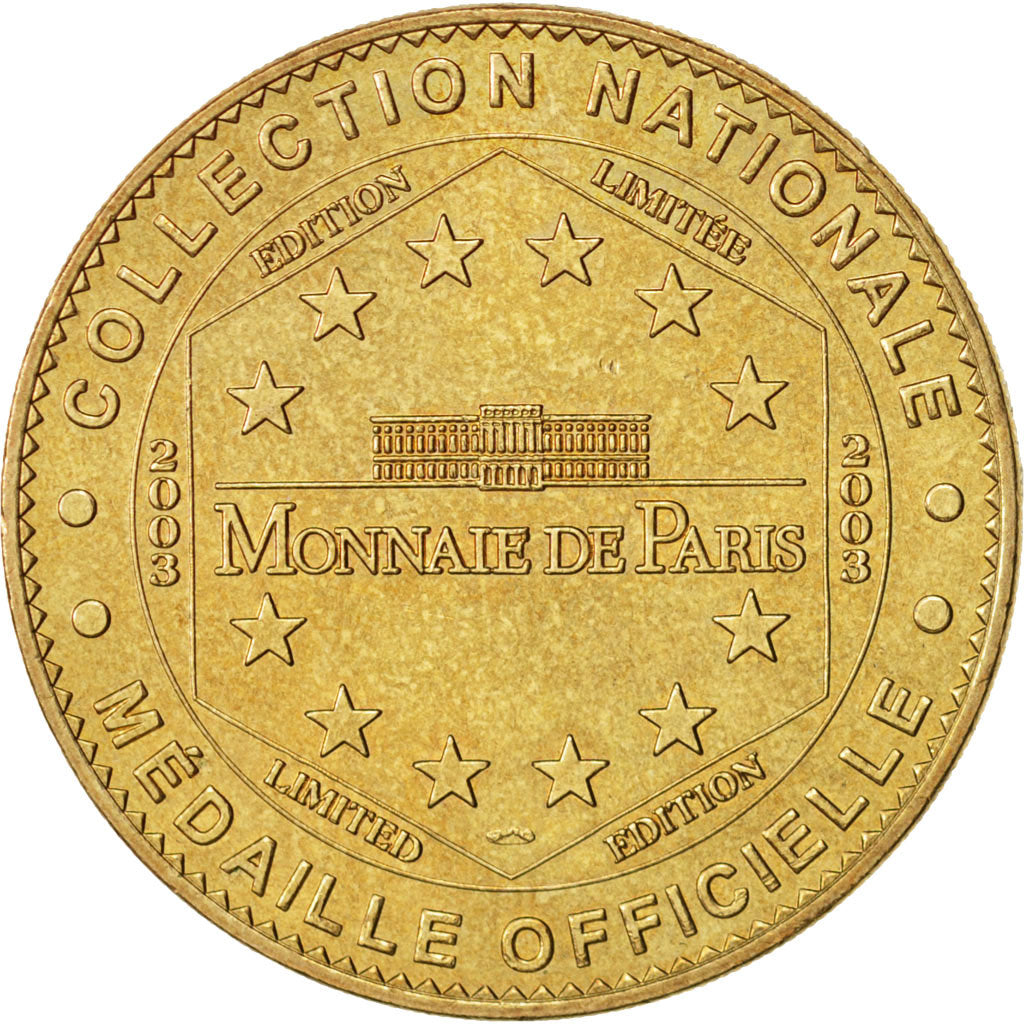 France, Token, Touristic token, Château d'Amboise, Arts & Culture, 2003