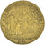 Frankreich, Token, Royal, Louis XV, Sacre de Reims, 1722, SS, Messing