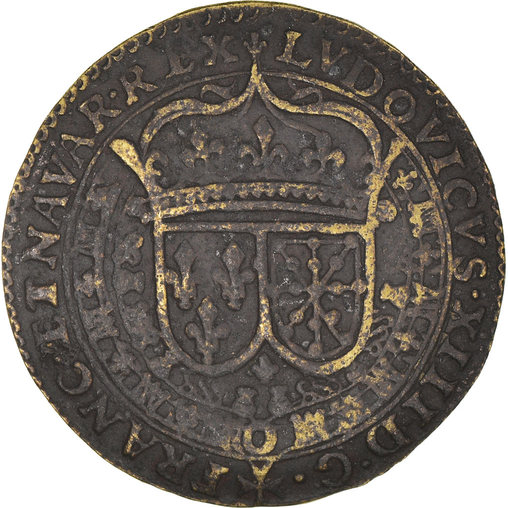 Francia, Token, Louis XIII, Stenay, MB+, Ottone, Feuardent:manque